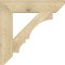 Ekena Millwork Balboa Slat Rough Sawn Bracket, Douglas Fir, 6"W x 32"D x 32"H BKT06X32X32BOA06RDF - alternate 2